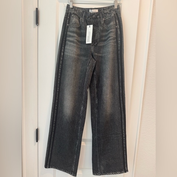 rag & bone Miramar Wide Leg Track Pants - Picture 1 of 4